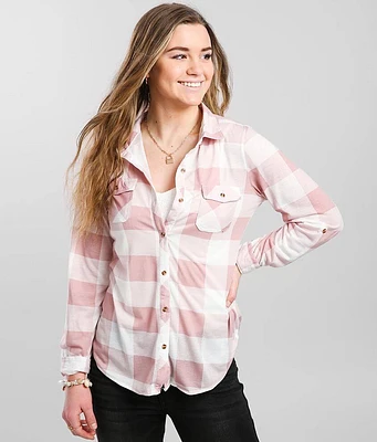 Passport Knit Plaid Shirt