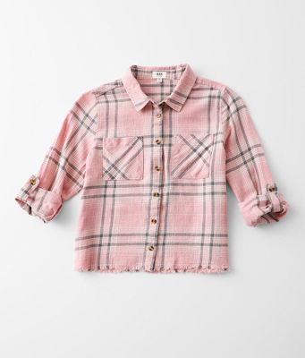 Girls - BKE Flannel Shirt