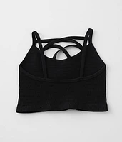Girls - Smocked Strappy Stretch Bralette