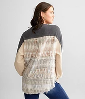 Pieced Knit Top