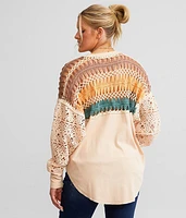 Pieced Crochet Top