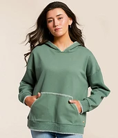 Whipstitch Hooded Sweatshirt