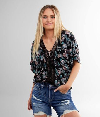 Daytrip Floral Paisley Top