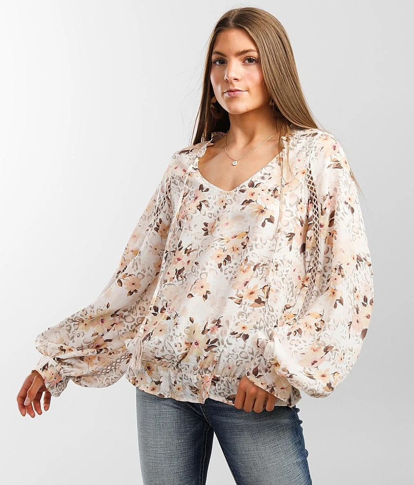 Floral Print Top