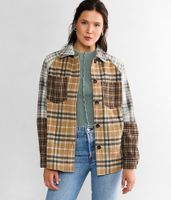 mystree Mixed Flannel Shirt