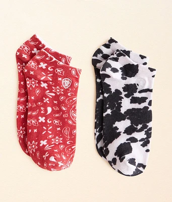 2 Pack Pony Ankle Socks
