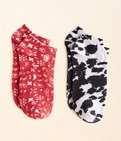 2 Pack Pony Ankle Socks