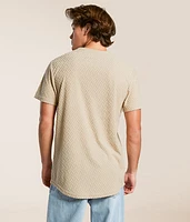 Nubby Fleece Textured T-Shirt