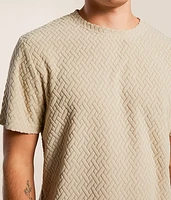 Nubby Fleece Textured T-Shirt