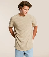 Nubby Fleece Textured T-Shirt
