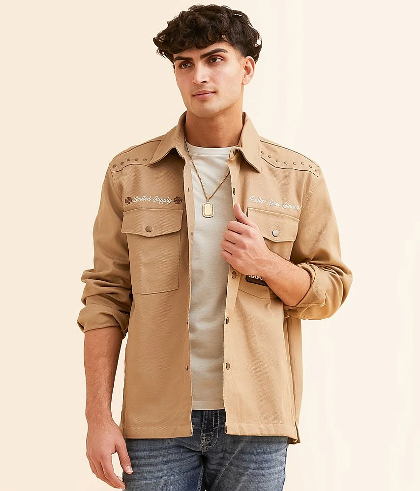 Denim Over Shirt