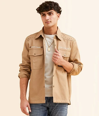 Denim Over Shirt