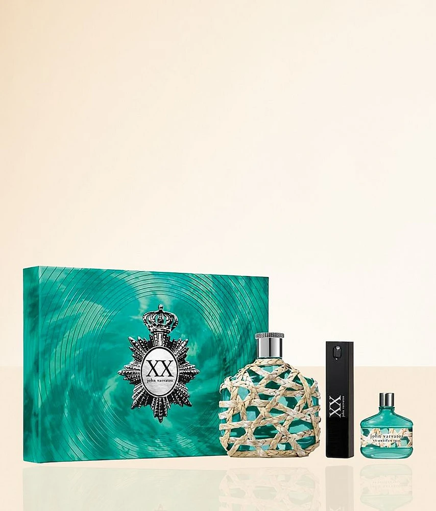 John Varvatos XX Artisan Teal Cologne Gift Set