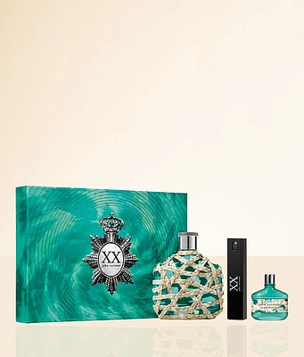 John Varvatos XX Artisan Teal Cologne Gift Set