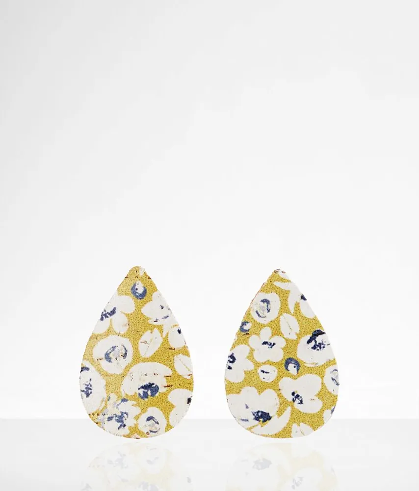 Nichole Lewis Designs Poppy Print Mini Earring
