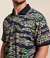 Tiger Camo Performance Polo
