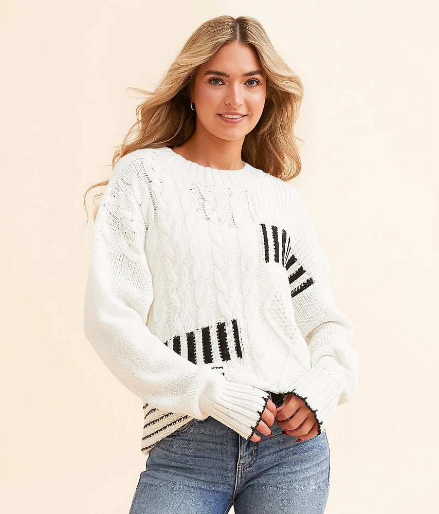 BKE Cable Knit Sweater