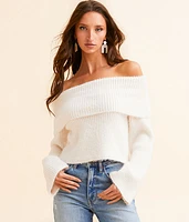 Willow & Root Off The Shoulder Sweater