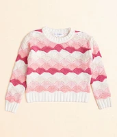 Girls - adyson parker Striped Chenille Sweater