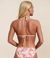 Floral Reversible Swim Top