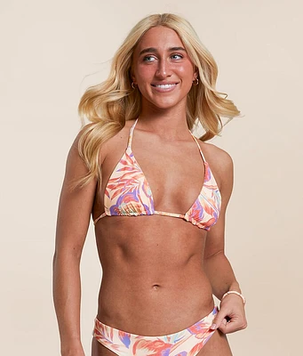 Floral Reversible Swim Top