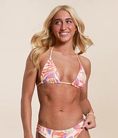 Floral Reversible Swim Top