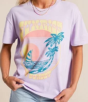Sunrise To Sunset Oversized T-Shirt