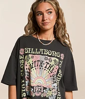 Groovy Sunrise Oversized T-Shirt