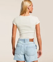 Beach Club Cropped Baby T-Shirt
