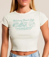Beach Club Cropped Baby T-Shirt