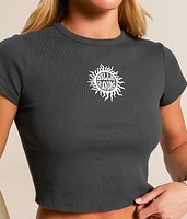 Bring the Sun Cropped T-Shirt