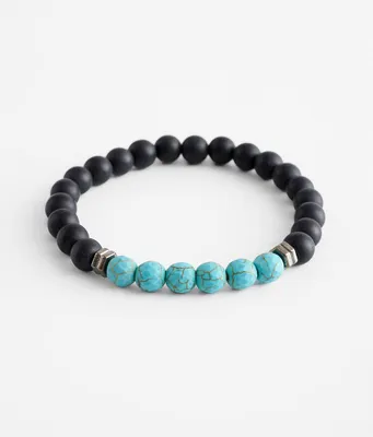 BKE Black & Turquoise Bracelet
