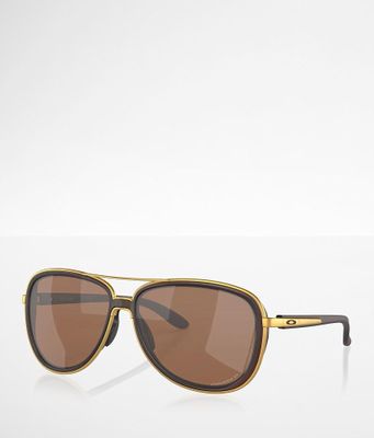 Oakley Split Time Polarized Aviator Sunglasses