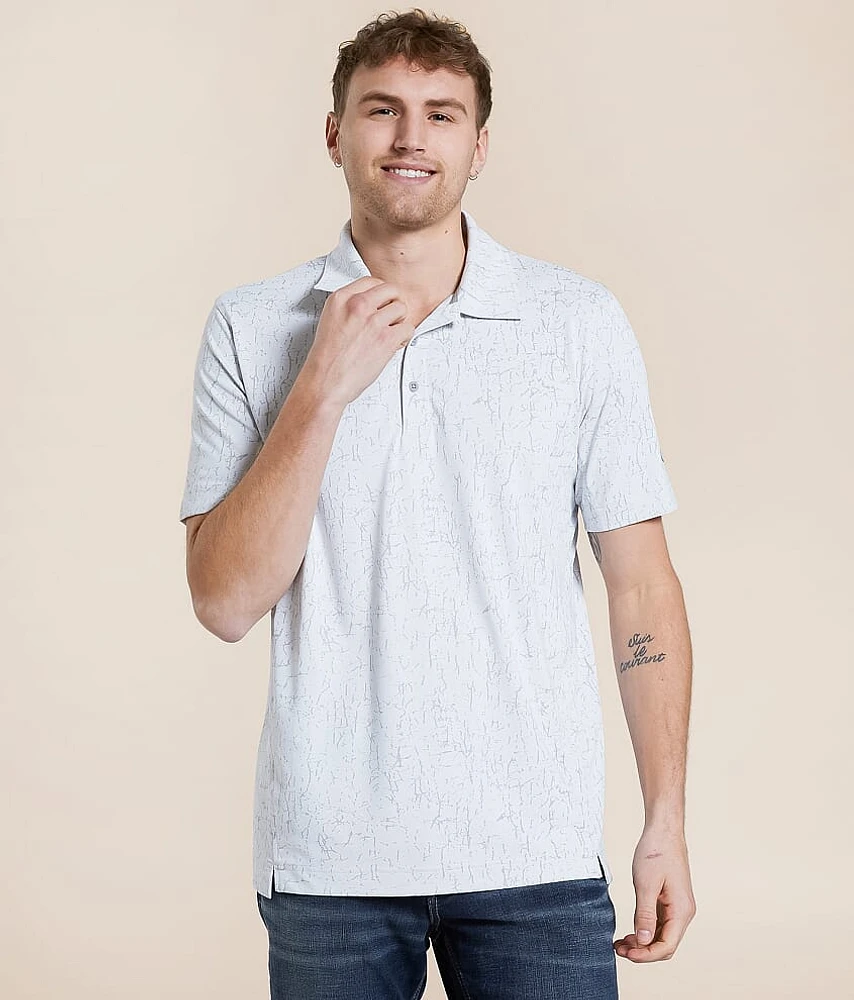 Resist Jacquard Polo
