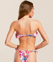 O' Neill Cabana Floral Diaz Bandeau Swim Top