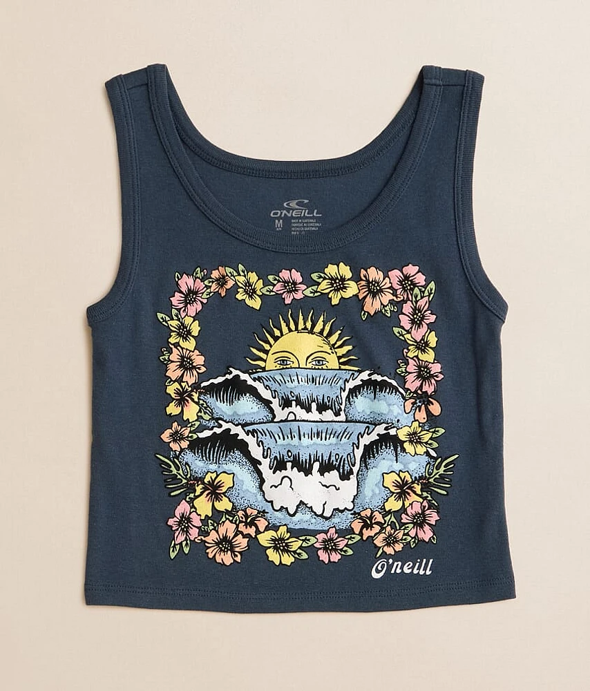 Girls - Tropic Tide Cropped Tank Top