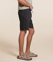 Linen Blend Stretch Short