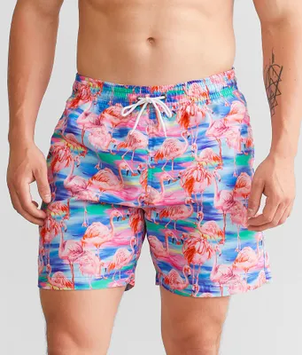 Trunks Surf & Swim Co. Watercolor Flamingo
