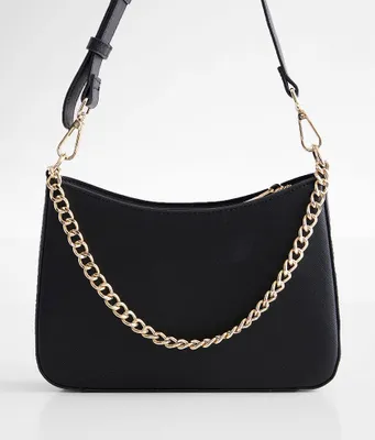 Structured Faux Leather Purse