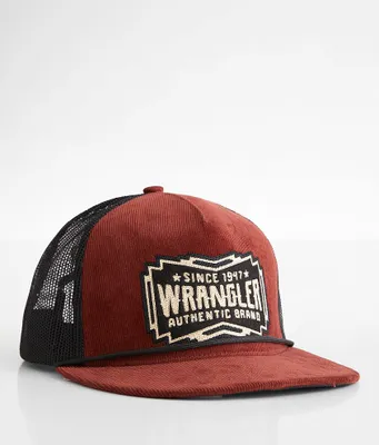 Wrangler Corduroy Trucker Hat