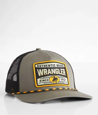 Wrangler Patch Trucker Hat