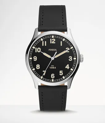 Fossil Dayliner Leather Watch