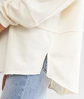 Oversized Checker Pullover