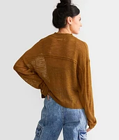 Boxy Cropped Sweater