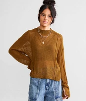 Boxy Cropped Sweater