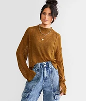 Boxy Cropped Sweater