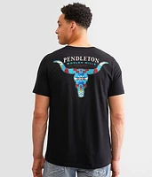 Pendleton Tucson Turquoise Steer Skull T-Shirt