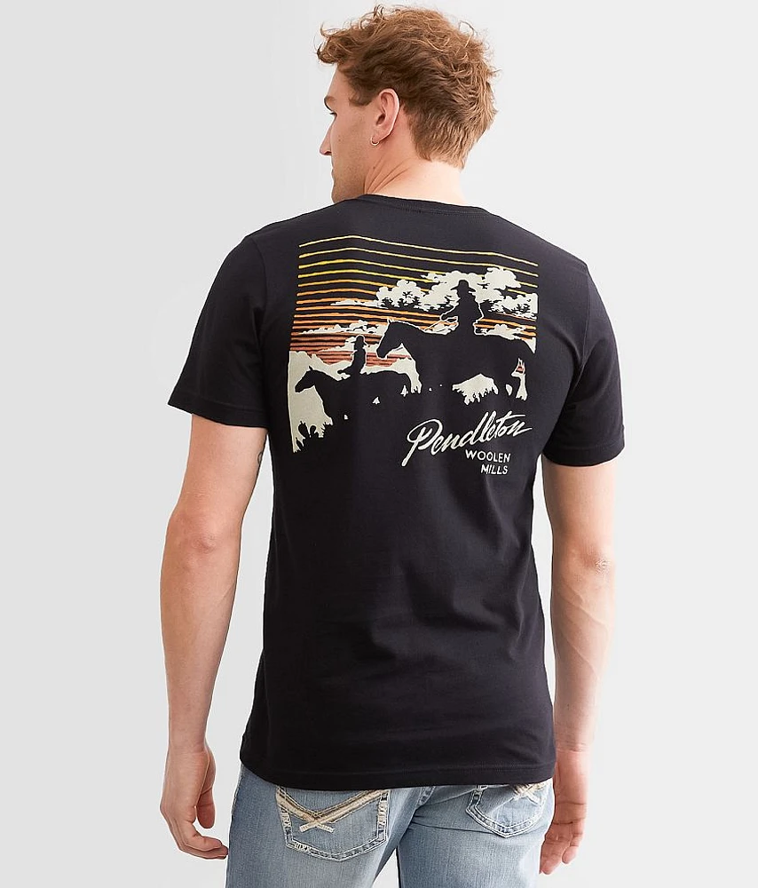 Pendleton Sunset Trail Ride T-Shirt