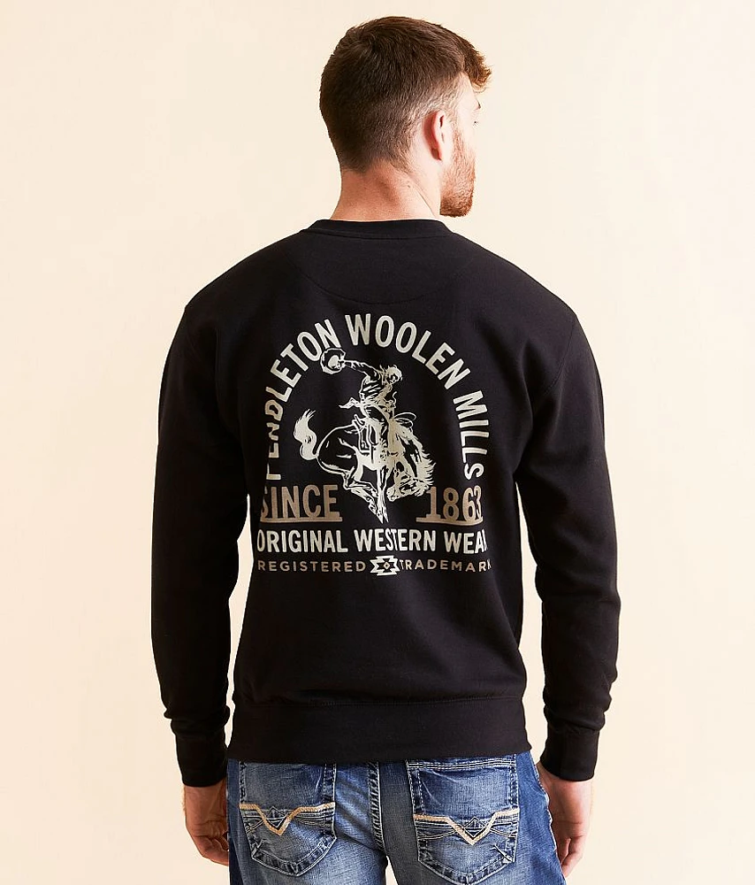 Pendleton Western Cowboy Pullover