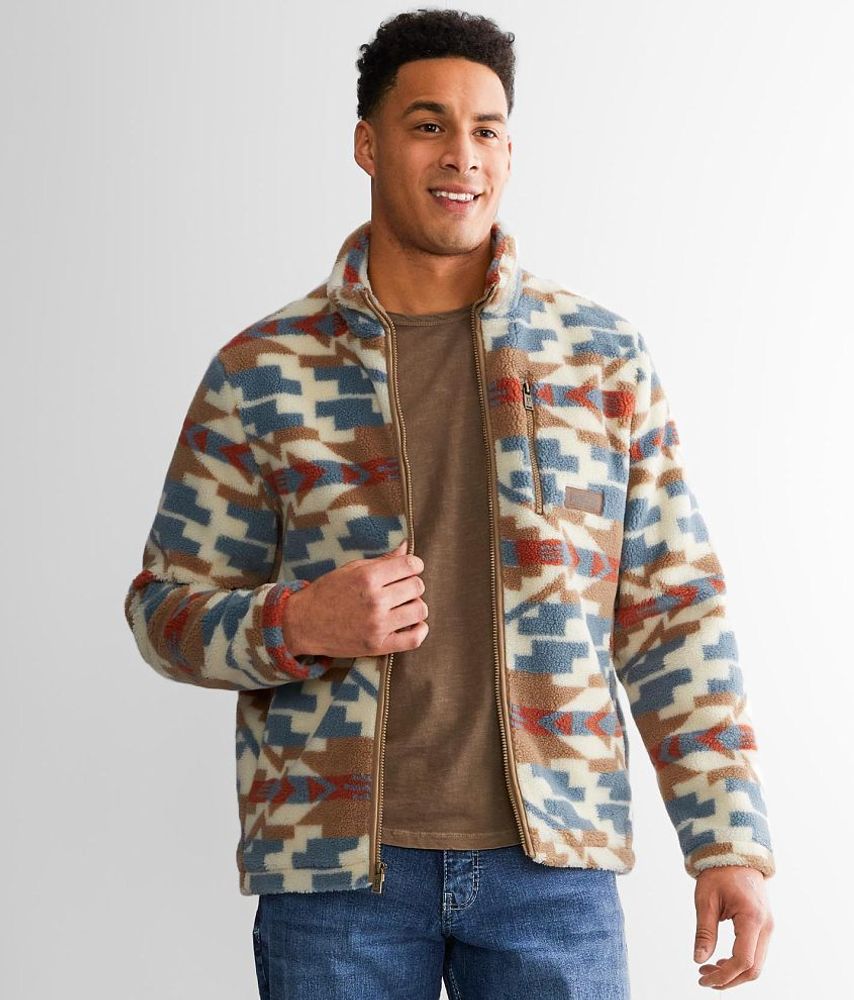 Pendleton Carico Aztec Print Sherpa Jacket